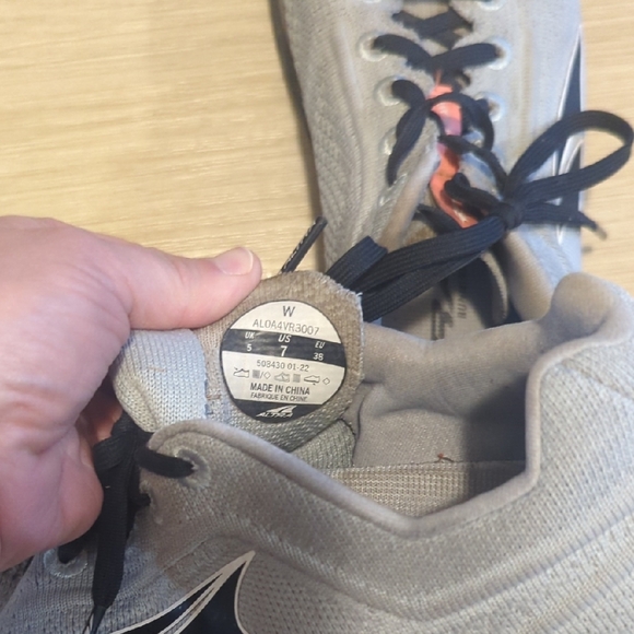 Altra Gray and Orange Athletic Shoes - Picture 6 of 6